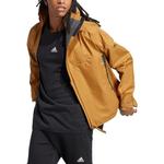 Куртка унисекс желтая Adidas, желтый - фото 3