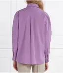 Велюровая рубашка Regular fit Max&Co., фиолетовый - фото 4