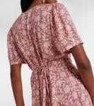 Платье миди с цветочным принтом Катрина Rixo, Carnation Rose - фото 6