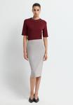 Юбка adL Pencil skirt, Grey /Grey - фото 7