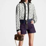 Джинсовые шорты женские темно-синие Louis Vuitton - фото 3