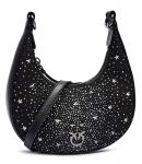 Сумка-хобо Pinko BRIOCHE MINI, черный - фото 4