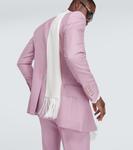 Шарф из смесового шелка Tom Ford, белый - фото 2