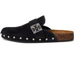 Балетки Tory Burch Mellow Stud Mule, цвет New Navy/Silver - фото 4