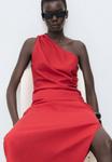 Платье Mango WITH ASYMMETRICAL , Red - фото 4