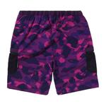 Шорты BAPE Color Camo Mesh Pocket Shorts, фиолетовый - фото 2