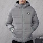 Пуховик унисекс CAT, серый - фото 7