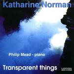 CD диск Norman, Katherine: Transparent Things - фото