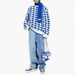 ADER ERROR Свитер мужской blue white - фото 5