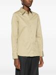 Closed поплиновая рубашка, зеленый - фото 3