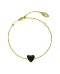 Браслет Petit Love черного цвета Anna Zuckerman, black - фото
