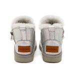 Детские утепленные ботинки Kids Budding, серебряный - фото 4