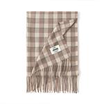 Jeep Вязаный шарф унисекс, 2 Pack (Black+Light Yellow) - фото 8