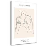 Картина арт-принт KUNSTLOFT Inner Beauty, бежевый - фото