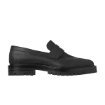 Кроссовки Maison Margiela Tabi County Loafer 'Black Scratched Waxy Leather', черный - фото