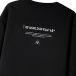 Свитшот Unisex с 3 полосками Adidas, черный - фото 4