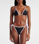 Трусики бикини Ties Jade Swim, Black / White - фото 2