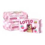 Одноразовое чистящее средство серии Strawberry Bear Disney, [40 Pulls*3 Packs]Sharing Pack - фото