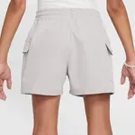 Шорты для девочек Nike Sportswear, серый - фото 2