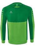 Пуловер Six Wings Sweatshirt erima, зеленый - фото