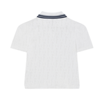 FILA Поло для женщин Cloud White - фото 4