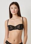 Бюстгальтер балконет Etam, черный - фото