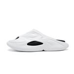 Сланцы унисекс FACTORIAL, бело-желтые - фото