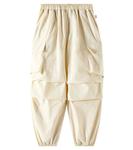 Брюки-карго Il Gufo, бежевый - фото