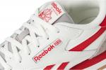 Кроссовки Reebok Kids Classic Leather, Hazy Grey/Chalk/Vector Red - фото 6
