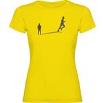 Футболка Kruskis Run Shadow, желтый - фото