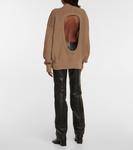 Хлопковый свитер Peter Do, серый - фото 3