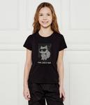 Футболки Regular fit Karl Lagerfeld Kids, черный - фото