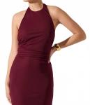 Платье миди Zaira цвета вина Astr, Wine - фото 4