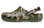 Сабо Crocs Beach Army Green Camouflage Sandals - фото