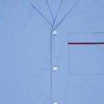 Обычная рубашка GUCCI, синий - фото 7