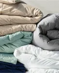 Одеяло Essential Pureloft Box Comforter Lands' End, темно-синий - фото 2