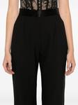 Строгие брюки широкого кроя Nensi Dojaka, черный - фото 5