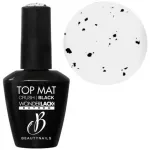 Bna We Top Mat Crush Black 12 Millliters Beautynails - фото