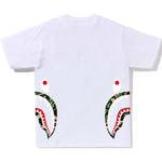 Футболка Bape Abc Camo Side Shark A BATHING APE, белый - фото 13