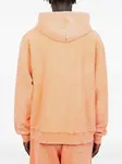 Худи на молнии с выбеленным эффектом PATTA, оранжевый - фото 3