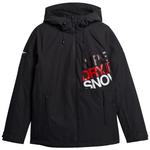 Функциональная куртка freestyle core jacket black - s Superdry - фото