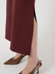 Платье YAS PINA, Wine Red - фото 4