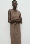 Платье Mango Jumper dress, Brown - фото
