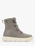 Ботинки Joan Explorer III Suede Waterproof SOREL, Quarry/Chalk - фото