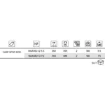 Удилище карповое Mikado Spod, серебряный - фото 2