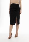 Юбка-карандаш faina, черный - фото 2