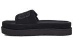 Шлепанцы и сланцы UGG Laton Slide Thick Sole Black Slippers Women's - фото