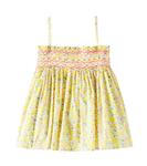 Хлопковая блузка Apolline Bonpoint, Fl Jaune Citron - фото