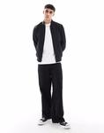 Легкая куртка-бомбер ASOS DESIGN черного цвета - фото 3