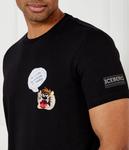 Футболка мужская Iceberg с рисунком, черный - фото 4